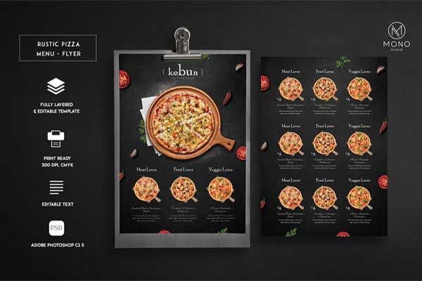 Pizza Flyer Templates | 32+ Photoshop | Ai | Word | InDesign Format Designs
